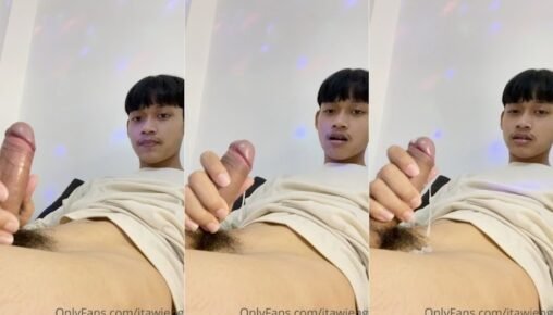 ต้าวเจ๋ง เงี่ยนอวดควยชักว่าวน้ำแตกชิลล์ๆ เกย์วัยรุ่นไทย ดาว tiktok คนดัง ควยใหญ่หัวมันแผล็บ