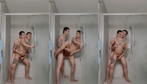 ชินจังชวนแฟนเย็ดในห้องน้ำ ต้ากับบิวคู่รักเกย์อาบน้ำด้วยกันควยแข็งทำไงดีอยากเอาน้ำออกเงี่ยนมากเย็ดกันเลยดีกว่า ว่าแต่อยากเล่นท่าไหนจัดมา