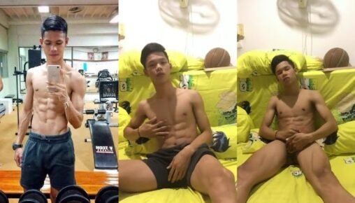 คลิปหลุดน้องลักกี้ หนุ่มน้อยผู้มีซิกแพคเป็นอาวุธแนะนำตัวก่อนชักว่าวโชว์ด้วยลีลายั่วยวน เงี่ยนอ้อนหมอนข้างที่รักขอเย็ดหน่อย น้ำแตกขาวข้น