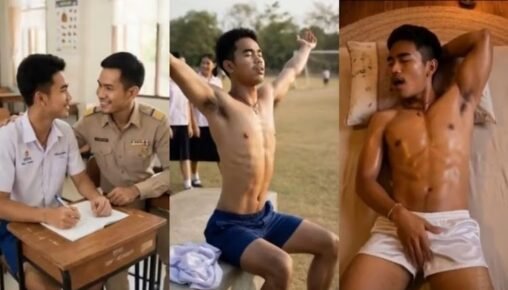 หนังเกย์ AI 18+ กับเรื่องราวจินตนาการสุดบรรเจิดในวัยเรียนของวัยรุ่นหน้าหนวดกับครูหนุ่มนักมวย และงานนี้มีน้ำแตก
