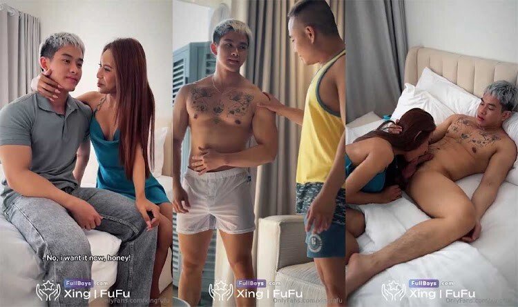 แฟนชวนค้าง หนุ่มเวียดนามเขินเย็ดแฟนขณะพ่อตาแอบดูอยู่ข้างนอก เช้าตื่นมา เลยเย็ดกับพ่อตาอีกรอบ เงี่ยนจัดทั้งคู่